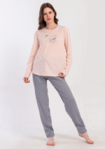 PIŻAMA DAMSKA model: 6080051248 (S, M, L, XL)