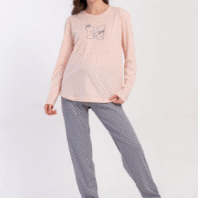 PIŻAMA DAMSKA model: 6080051248 (S, M, L, XL)
