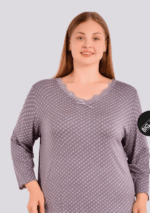 KOSZULA NOCNA DAMSKA model: U23219 (2XL, 3XL, 4XL, 5XL) - obrazek 3