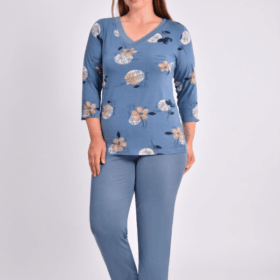 PIŻAMA DAMSKA model: U40032 (2XL, 3XL, 4XL, 5XL)