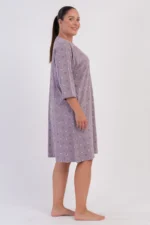 SZLAFROK DAMSKI na suwak model: 6061174090 (1XL, 2XL, 3XL, 4XL) - obrazek 5