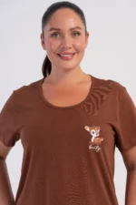 PIŻAMA DAMSKA model: 6060817645 (1XL, 2XL, 3XL, 4XL) - obrazek 3