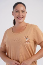 PIŻAMA DAMSKA model: 6060817645 (1XL, 2XL, 3XL, 4XL) - obrazek 3