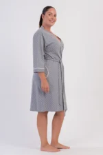 SZLAFROK DAMSKI bawełniany model: 6061191248 (1XL, 2XL, 3XL, 4XL) - obrazek 4