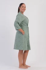 SZLAFROK DAMSKI bawełniany model: 6061331200 (1XL, 2XL, 3XL, 4XL) - obrazek 5