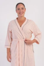 SZLAFROK DAMSKI bawełniany model: 6061191248 (1XL, 2XL, 3XL, 4XL) - obrazek 3