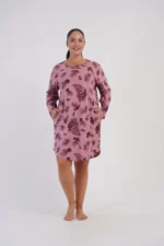 KOSZULA NOCNA DAMSKA model: 6060141077 (1XL, 2XL, 3XL, 4XL) - obrazek 4
