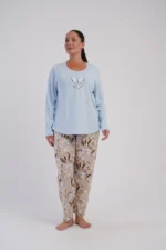 PIŻAMA DAMSKA model: 6052173431 (1XL, 2XL, 3XL, 4XL) - obrazek 5