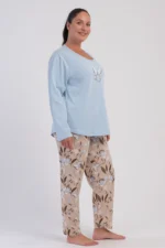PIŻAMA DAMSKA model: 6052173431 (1XL, 2XL, 3XL, 4XL) - obrazek 4