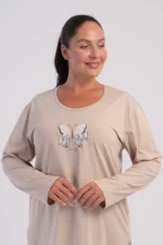 PIŻAMA DAMSKA model: 6052173431 (1XL, 2XL, 3XL, 4XL) - obrazek 3