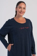 KOSZULA NOCNA DAMSKA model: 6051040908 (1XL, 2XL, 3XL, 4XL) - obrazek 3