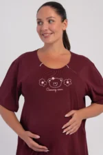 KOSZULA DAMSKA do karmienia model: 6050160000 (1XL, 2XL, 3XL, 4XL) - obrazek 5