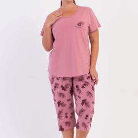 PIŻAMA DAMSKA model: 6060121077 (1XL, 2XL, 3XL, 4XL)