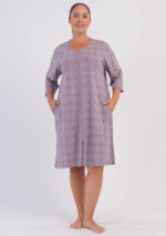 SZLAFROK DAMSKI na suwak model: 6061174090 (1XL, 2XL, 3XL, 4XL)
