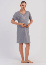KOSZULA DAMSKA do karmienia model: 6080101248 (M, L, XL, XXL)
