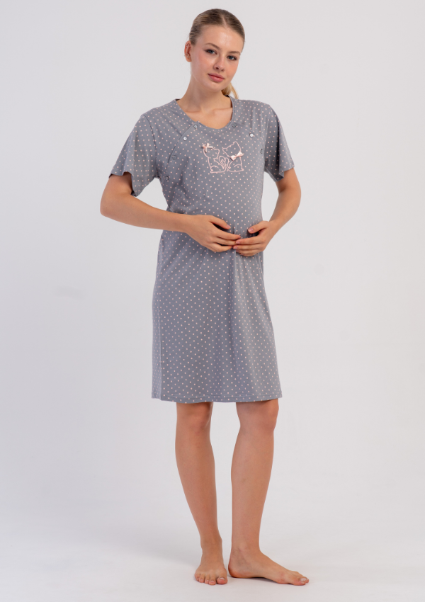 1 KOSZULA DAMSKA do karmienia model: 6080101248 (M, L, XL, XXL) - obrazek 1