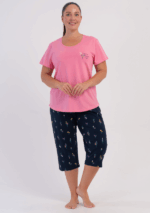 PIŻAMA DAMSKA model: 6050900195 (1XL, 2XL, 3XL, 4XL)