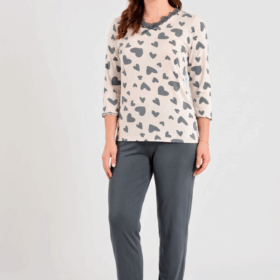 PIŻAMA DAMSKA model: 876 (M, L, XL, 2XL, 3XL)