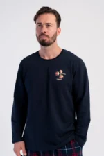 PIŻAMA MĘSKA ocieplana model: 6051912311 (M, L, XL, XXL) - obrazek 3
