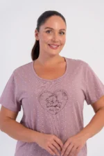 PIŻAMA DAMSKA model: 6050421384 (1XL, 2XL, 3XL, 4XL) - obrazek 3