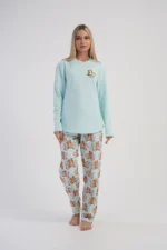 PIŻAMA DAMSKA ocieplana model: 5031903197 (S, M, L, XL) - obrazek 4
