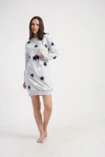 KOSZULA NOCNA ocieplana model: 5010470233 (S, M, L, XL) - obrazek 4