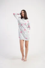 KOSZULA NOCNA ocieplana model: 5010470233 (S, M, L, XL) - obrazek 4