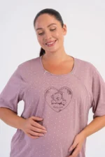 KOSZULA DAMSKA do karmienia model: 6050451384 (1XL, 2XL, 3XL, 4XL) - obrazek 3