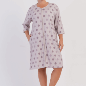 SZLAFROK DAMSKI na suwak model: 6061137346 (1XL, 2XL, 3XL, 4XL)
