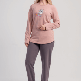 PIŻAMA DAMSKA ocieplana model: 5040020000 (S, M, L, XL)