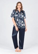 PIŻAMA DAMSKA satynowa model: 1607234977 (1XL, 2XL, 3XL)